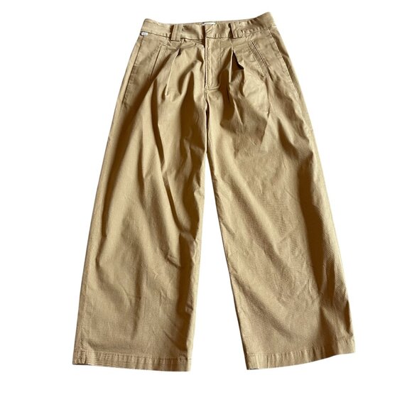 Citizens Of Humanity Pants - Citizens of Humanity Cara Cropped Pleated Trousers Pants Slacks Size 28 Women's